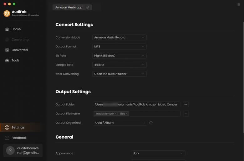 privatize the output settings