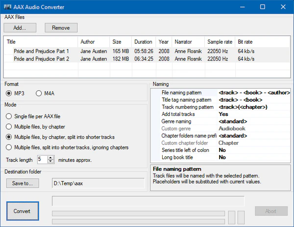 AAX Audio Converter open-source GitHub AAX to MP3 tool