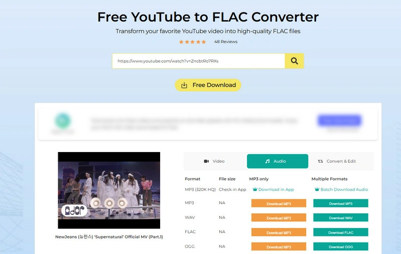 AceThinker YouTube to FLAC
