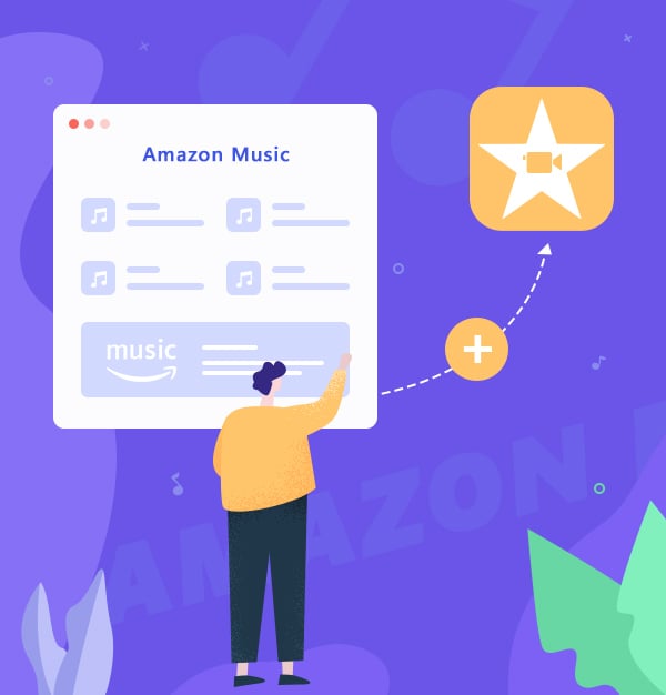 add amazon music to imovie