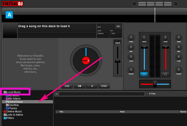 add spotify to virtual dj