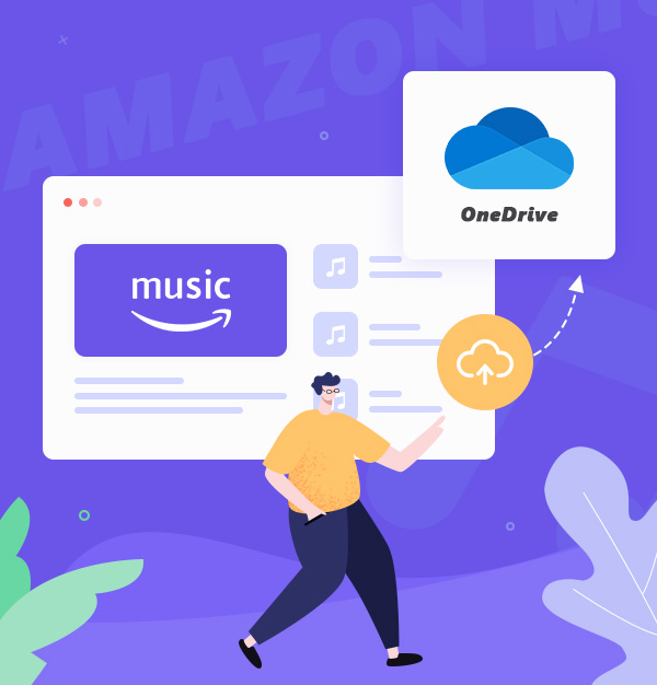 add amazon music to onedrive