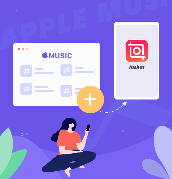 add apple music to inshot