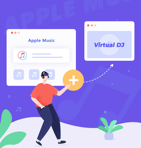 apple music to virtual dj