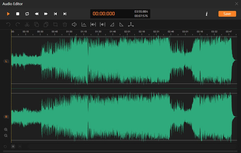 audio editor