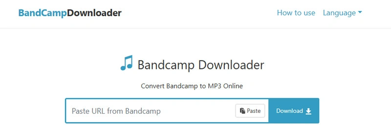 BandCampDownloader MP3 Online