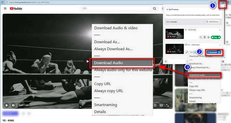 Use YouTube Video Download Helper