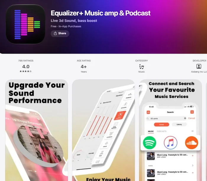 Equalizer+ SoundCloud Equalizer