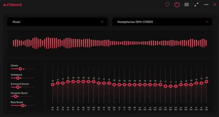 FxSound SoundCloud Equalizer