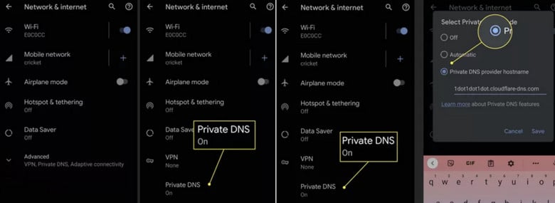 get spotify unblocked with dns android