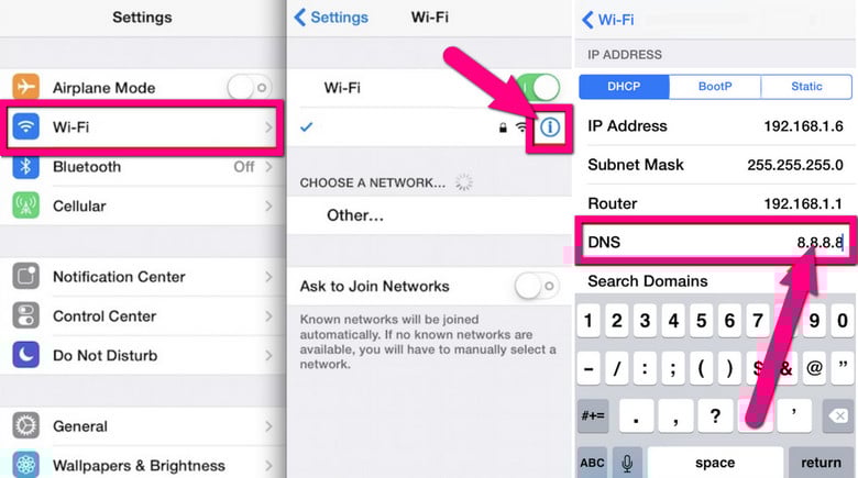 get spotify unblocked with dns android