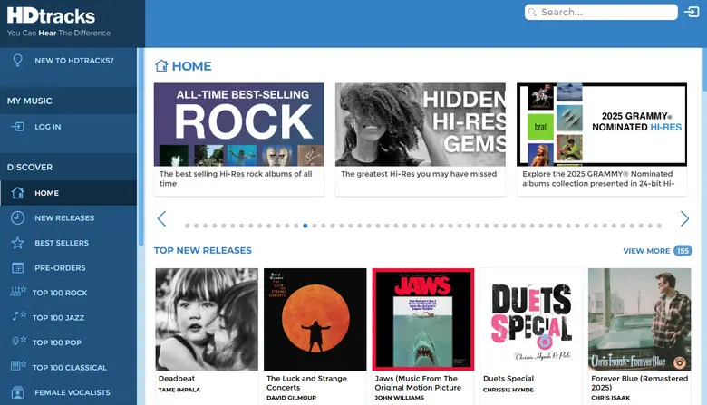 hdtracks flac music downloader