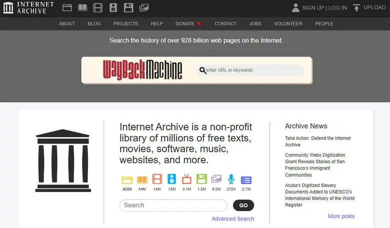 Internet Archive free download flac legally