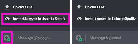 invite friends to listen to spotify