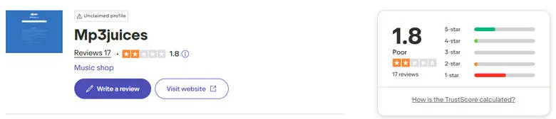 mp3 juice review trustpilot