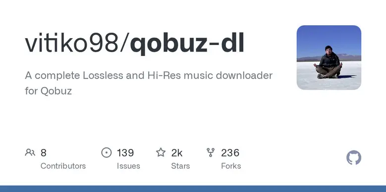 Qobuz-dl free flac downloader app