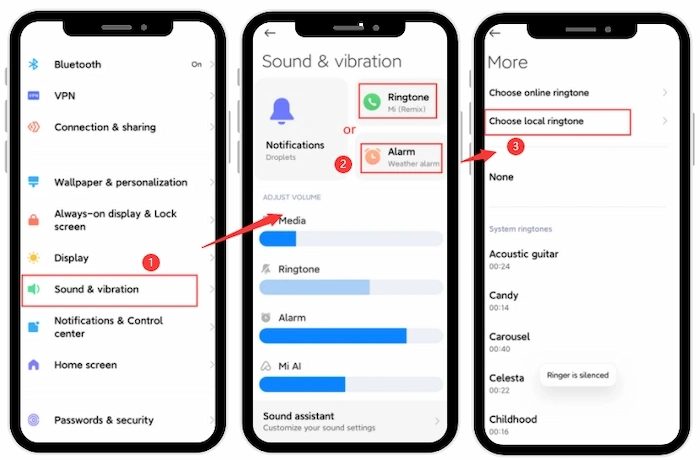 Set YouTube to Ringtone on Android