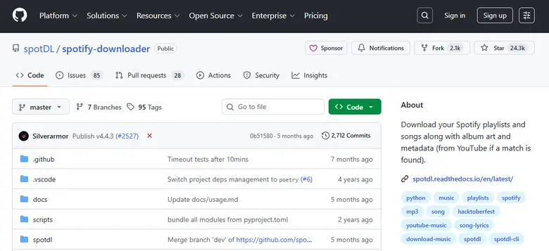 spotdl spotfify album downloader