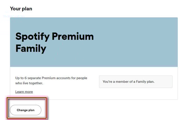 profilo premium di Spotify