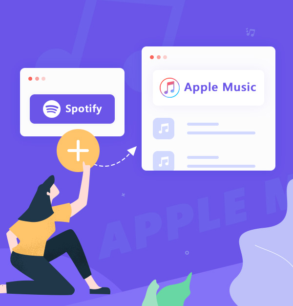 convertidor de listas de reproducción de Spotify a Apple Music