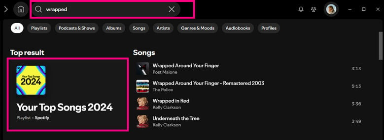 find spotify wrapped 2023 on desktop