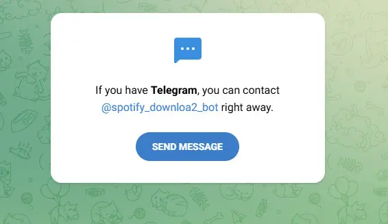 spotify telegram bot spotify podcast downloader