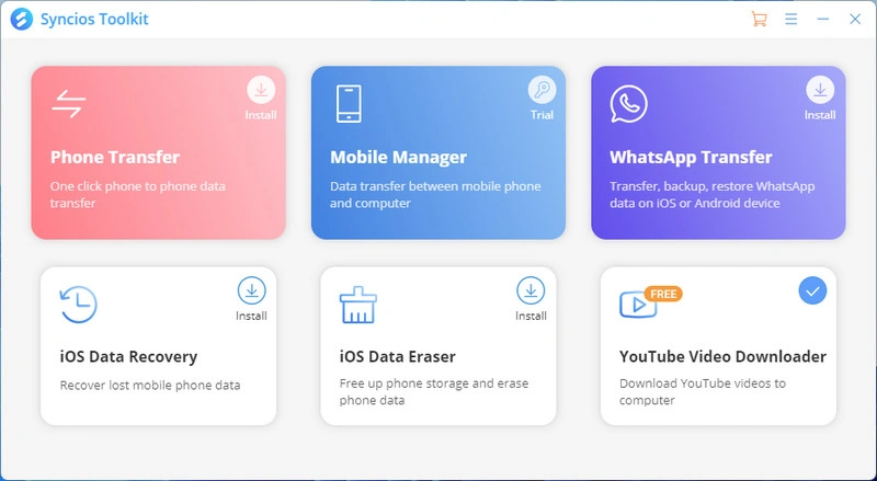 syncios toolkit