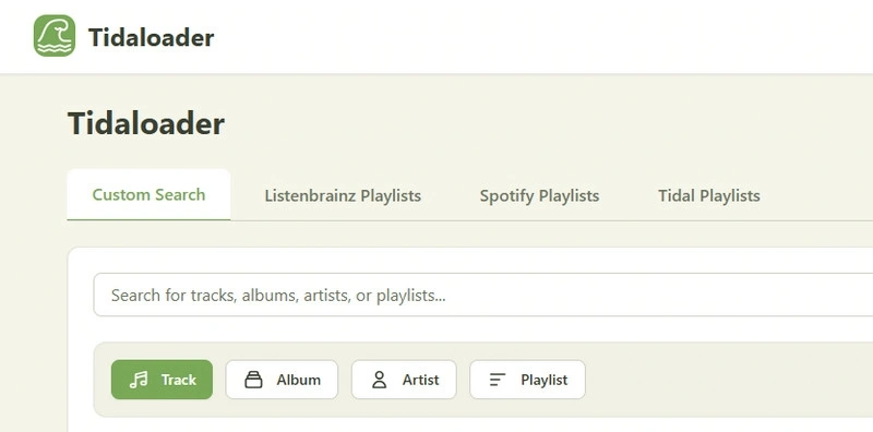 tidaloader Tidal Music Downloader