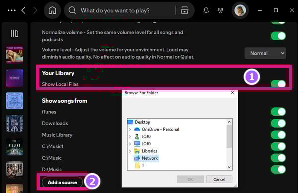 upload your music to spotify