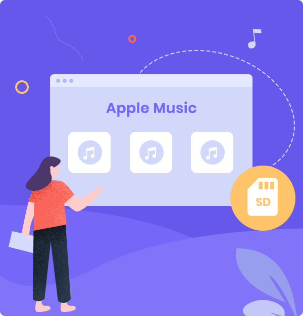 transferir Apple Music a una tarjeta SD