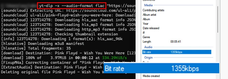 yt-dlp SoundCloud FLAC Downloader Audio Test