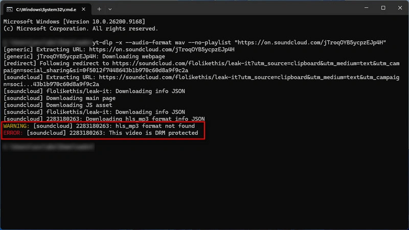 yt-dlp SoundCloud to WAV Free Desktop Converter