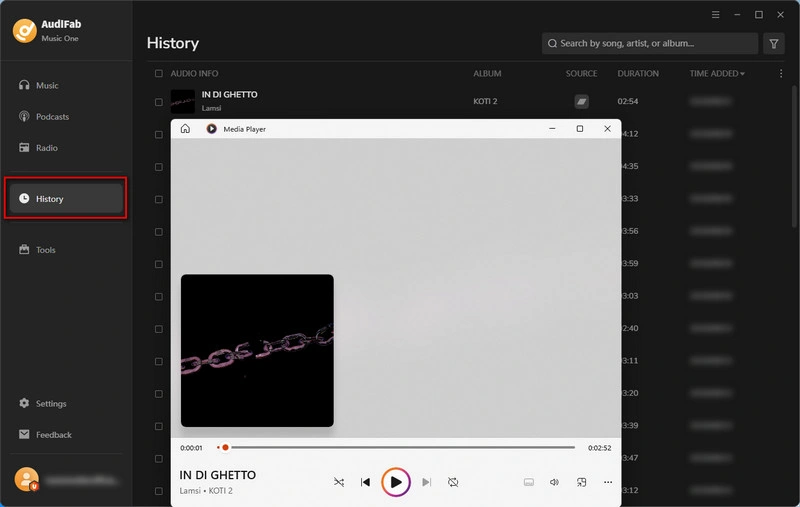 Find your downloaded Bandcampmusic