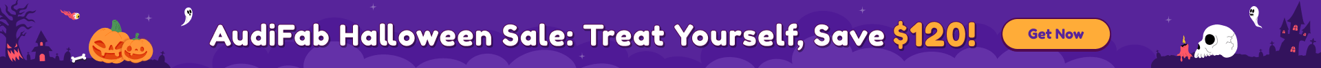 AudiFab Halloween Sale: Treat Yourself, Save $120!