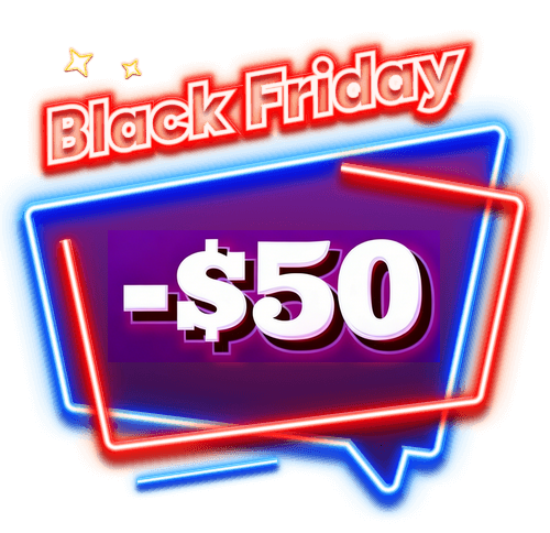 black friday sale 50