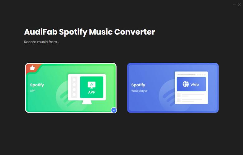 Wählen Sie den Spotify-Konvertierungsmodus aus
