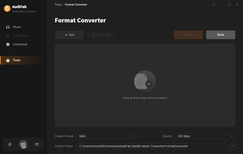 audifab flac format converter