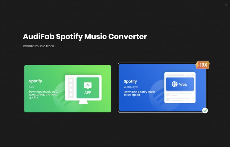 choose spotify conversion mode