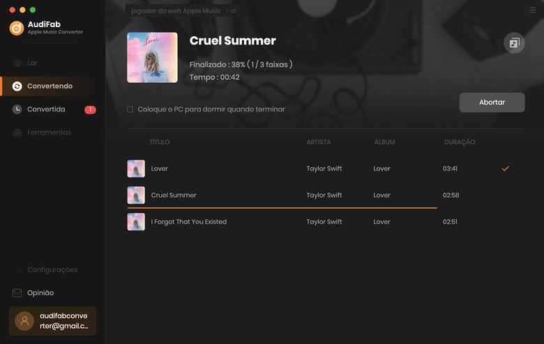converter músicas do Apple Music para ALAC
