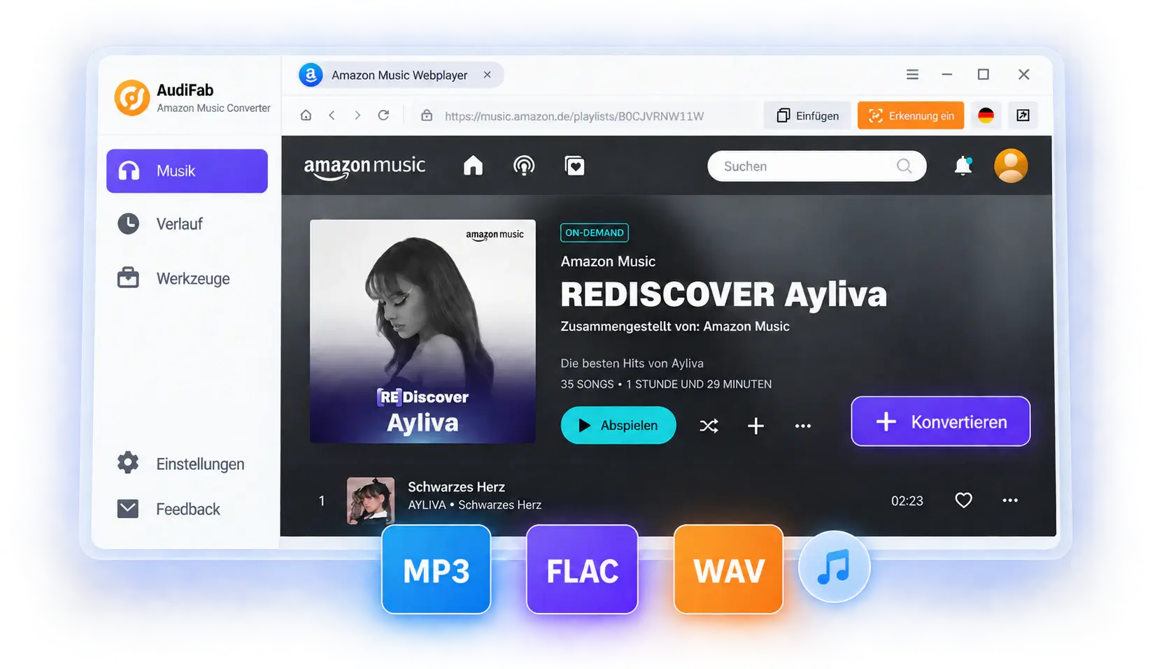 AudiFab Amazon Music Converter