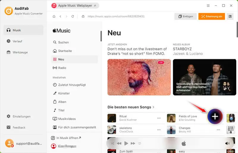 Apple Music hinzufügen